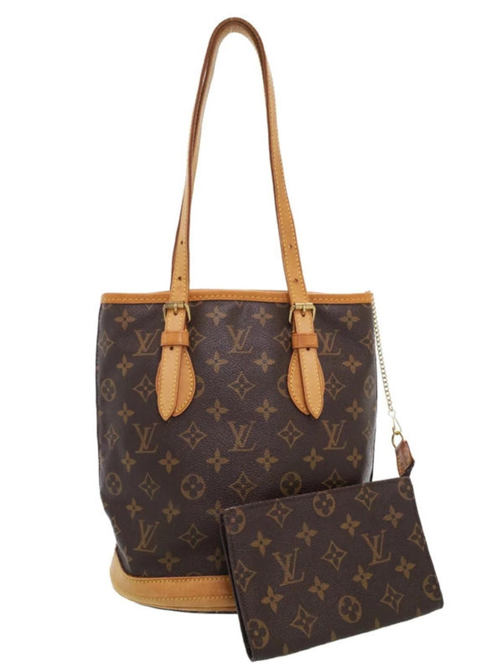 Louis Vuitton Monogram Bucket Shoulder Bag